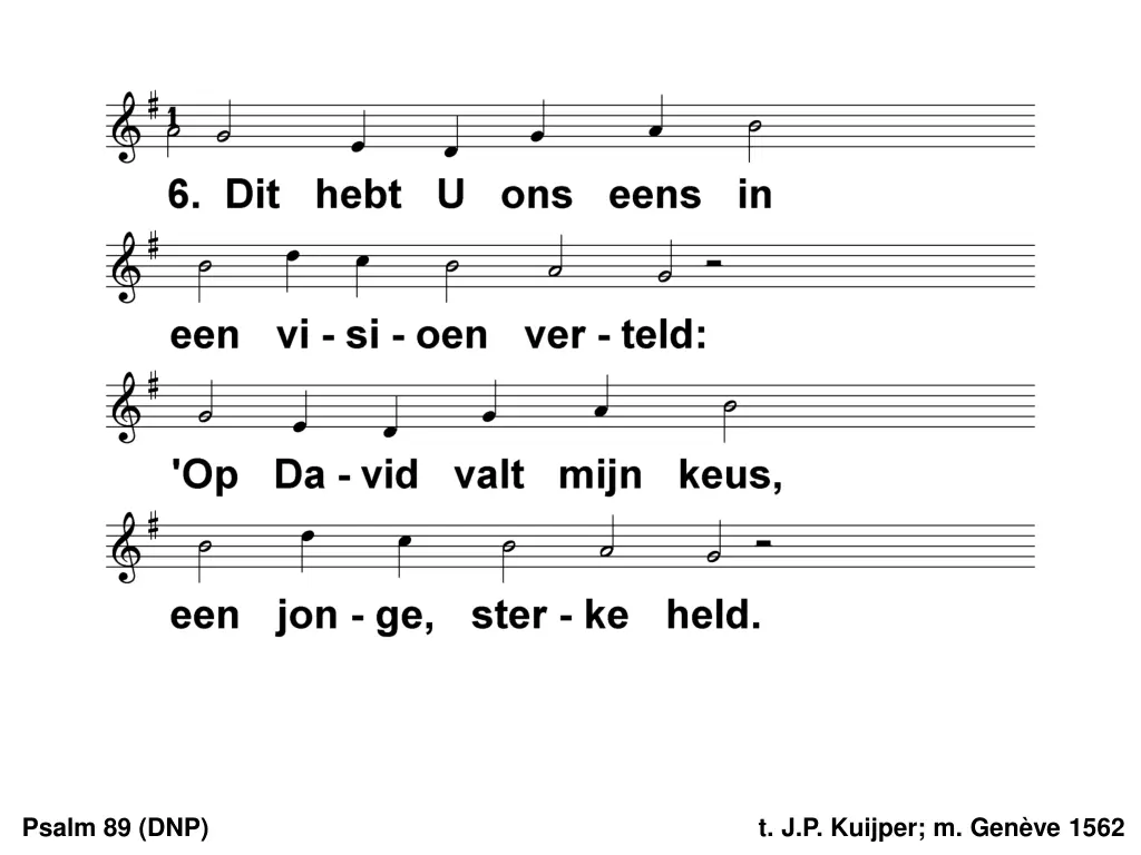 psalm 89 dnp 15