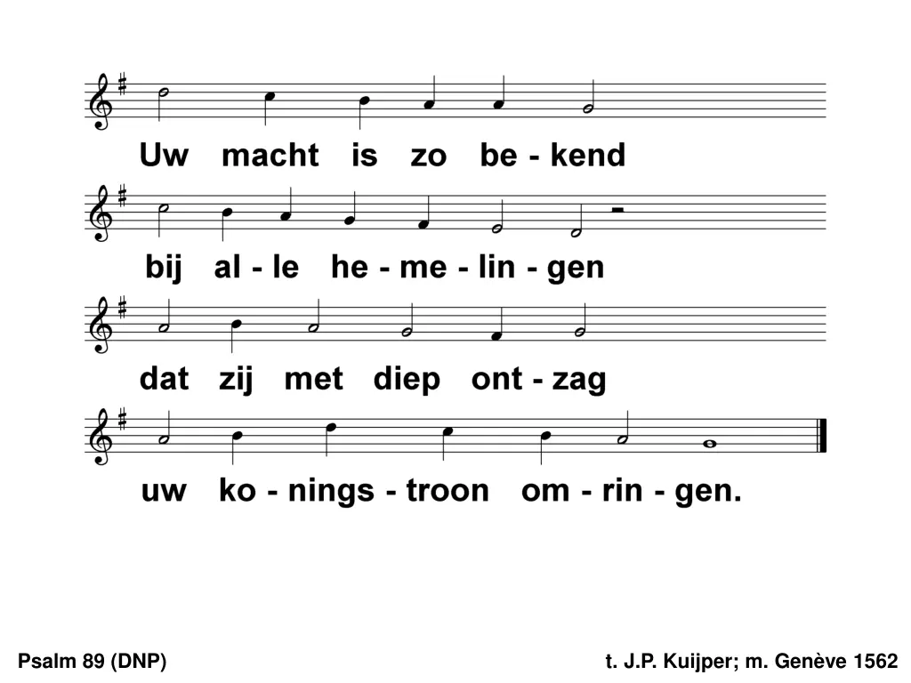 psalm 89 dnp 5