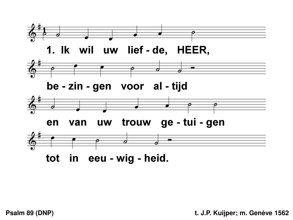 psalm 89 dnp