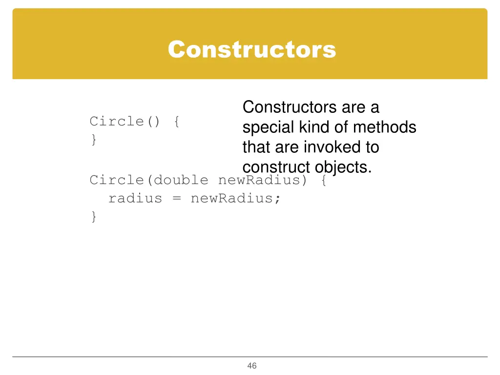 constructors 1