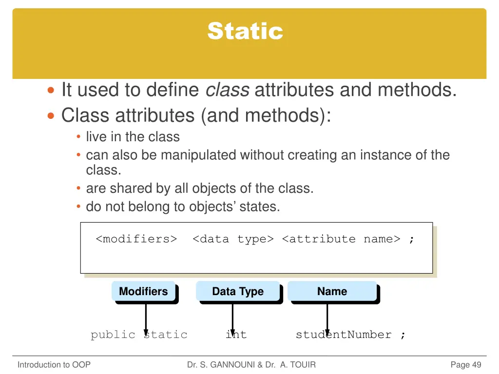 static