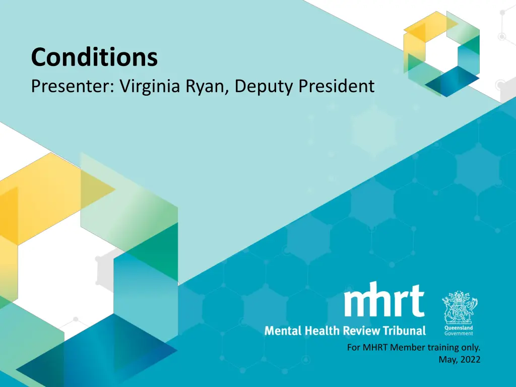 conditions presenter virginia ryan deputy