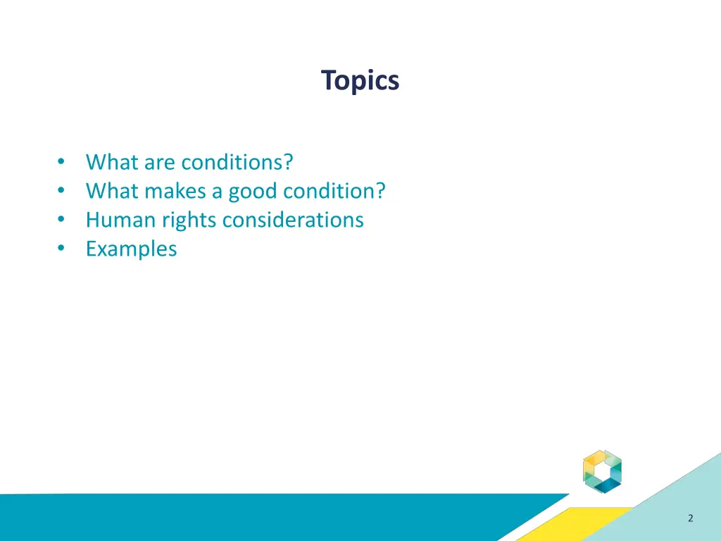topics