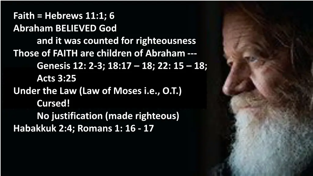 faith hebrews 11 1 6 abraham believed