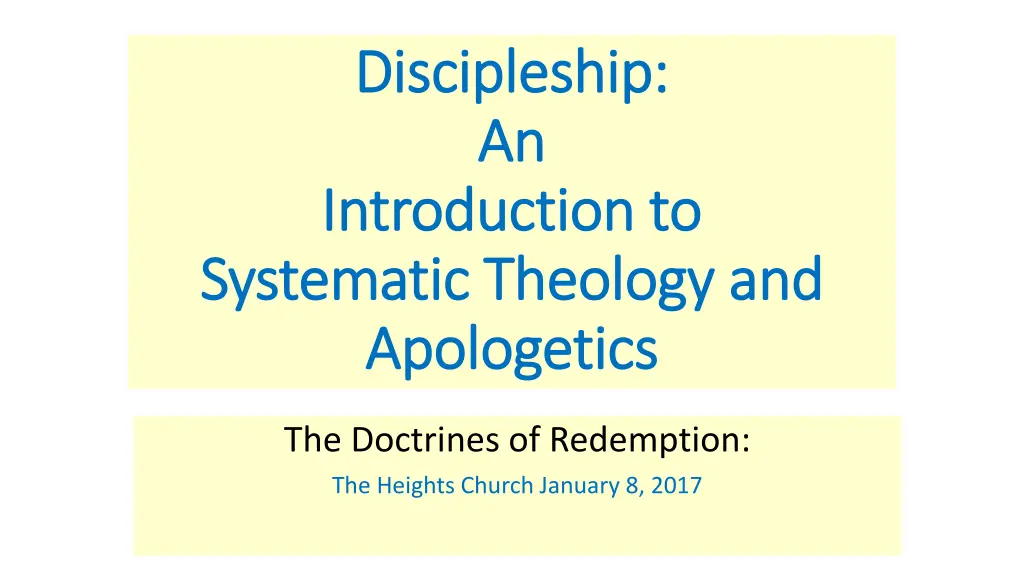 discipleship discipleship an an introduction