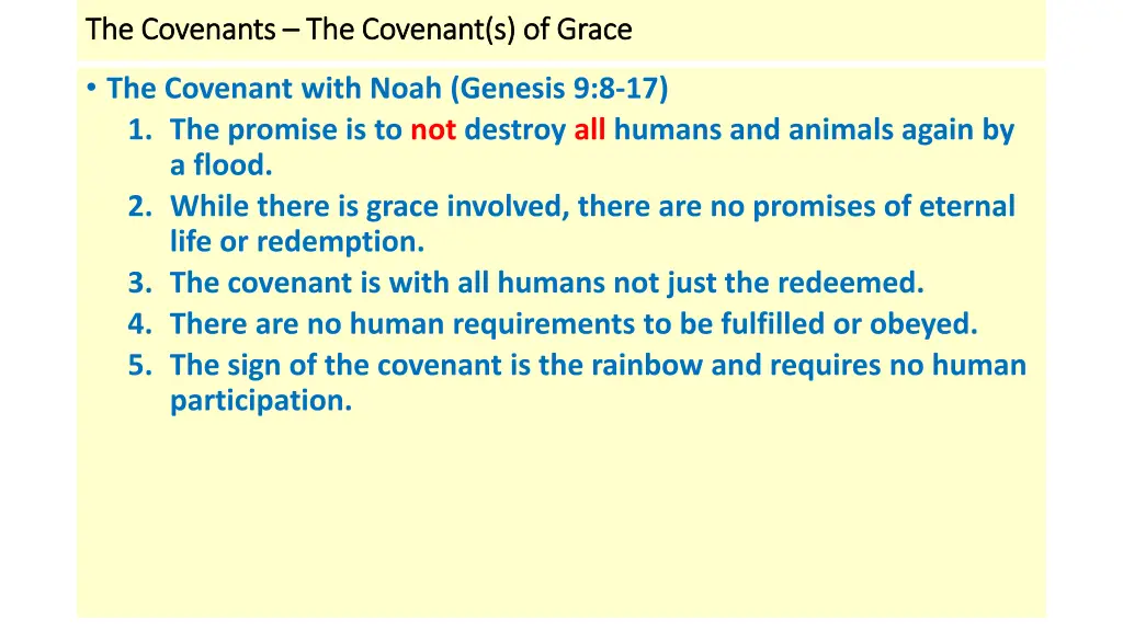 the covenants the covenants the covenant 1