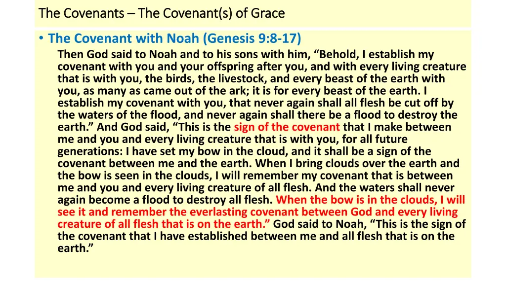 the covenants the covenants the covenant