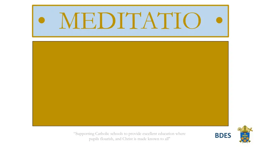 meditatio 1