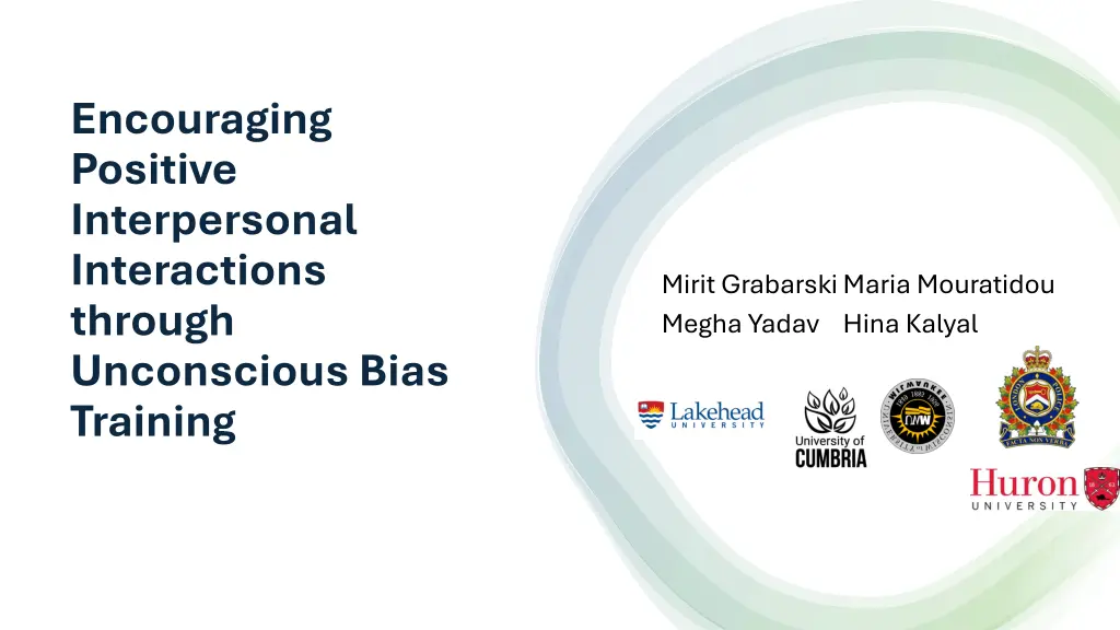 encouraging positive interpersonal interactions