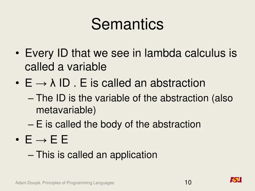 semantics