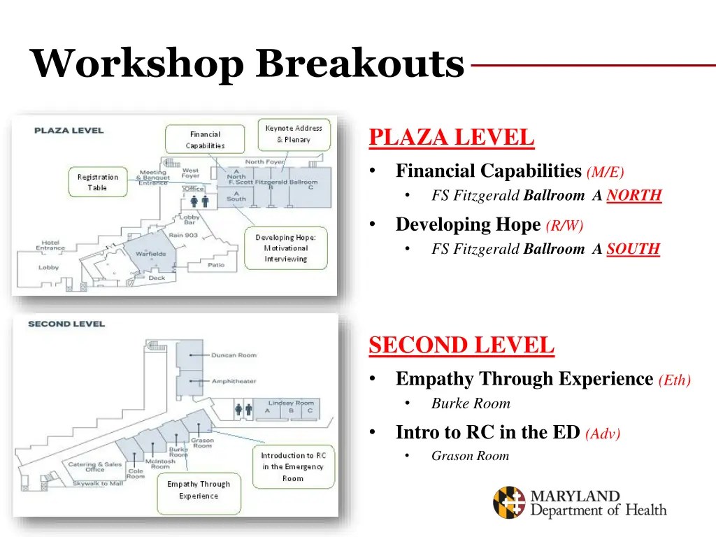 workshop breakouts