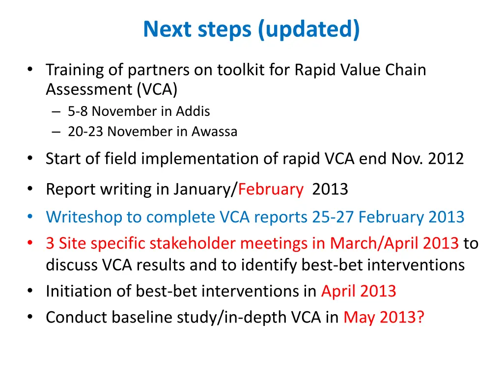 next steps updated