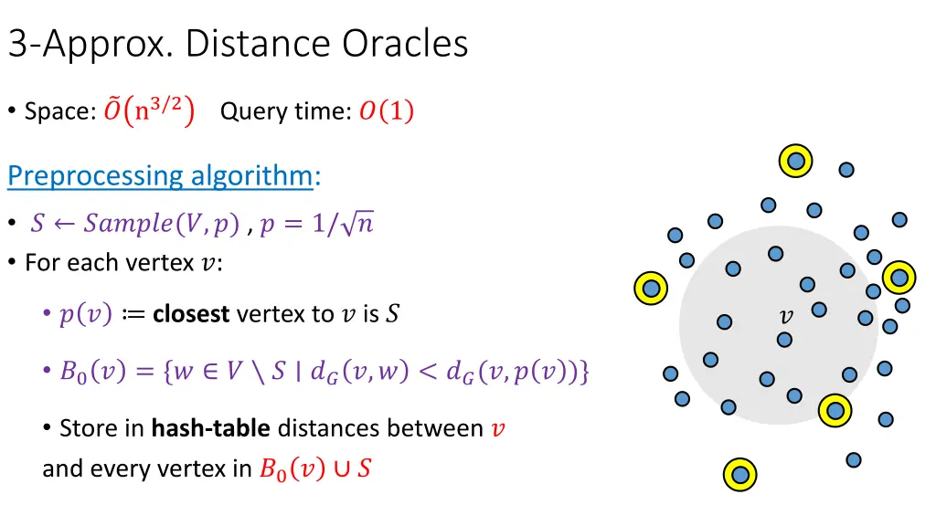3 approx distance oracles