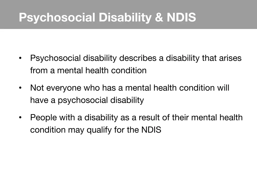psychosocial disability ndis 1
