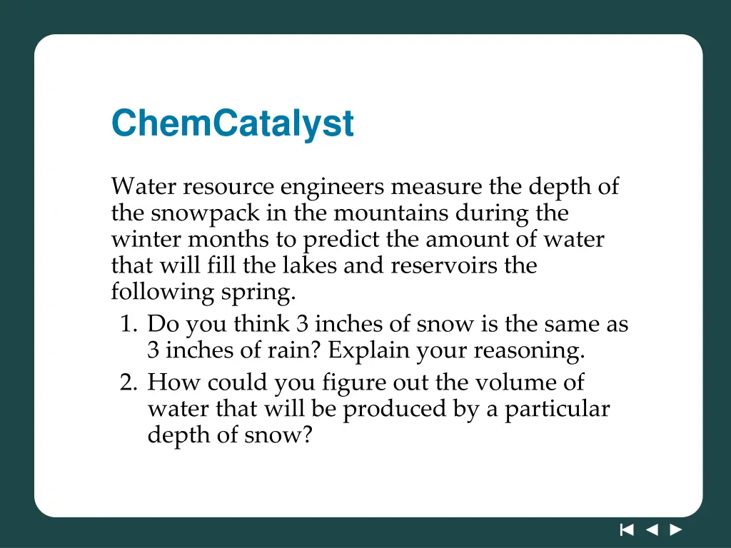 chemcatalyst