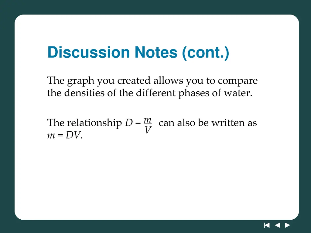 discussion notes cont 1