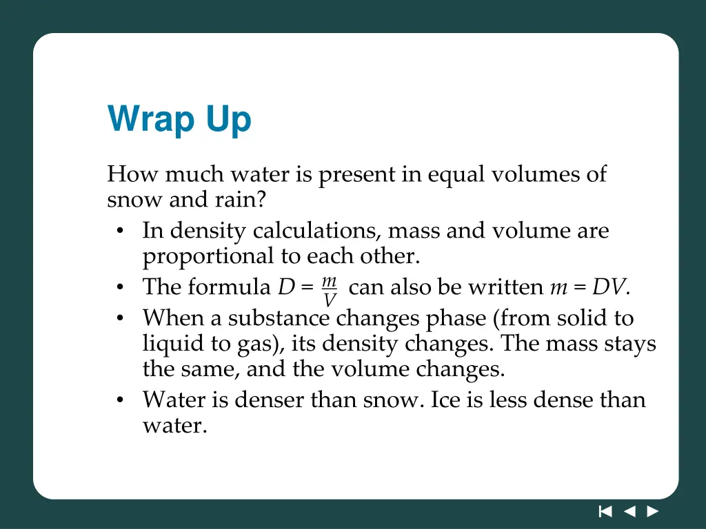 wrap up