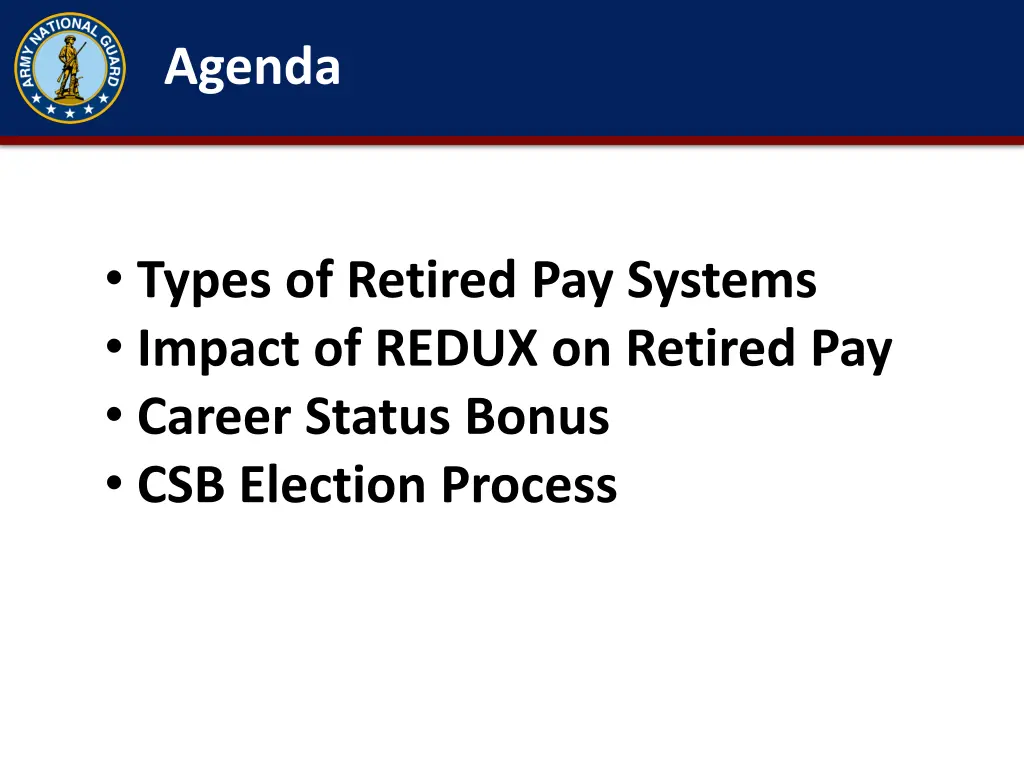 agenda