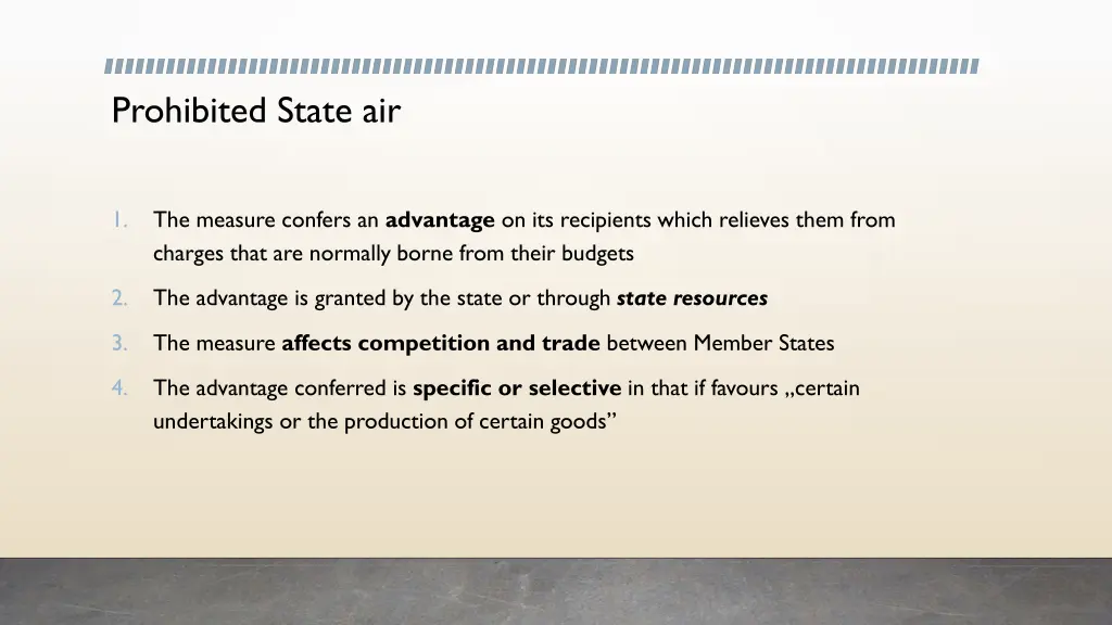 prohibited state air