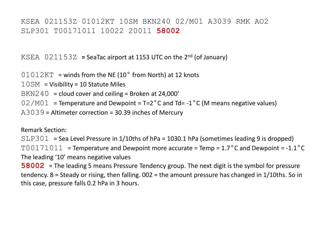 ksea 021153z 01012kt 10sm bkn240 02 m01 a3039 8