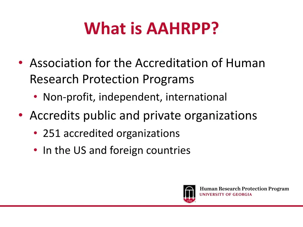 what is aahrpp
