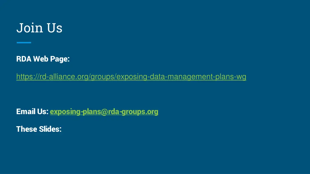 join us