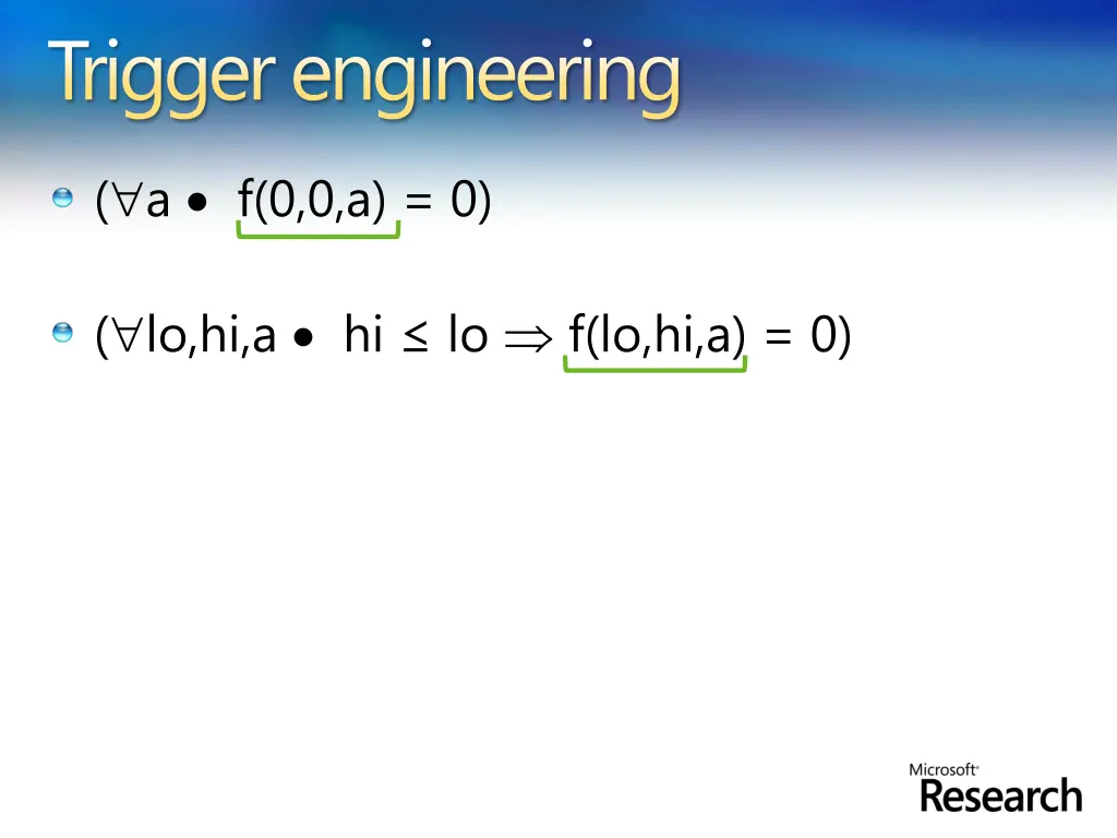 trigger engineering