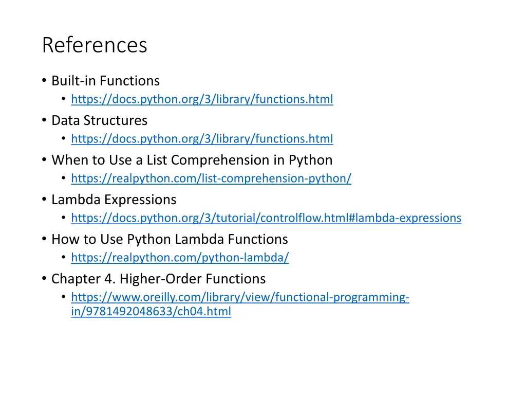 references