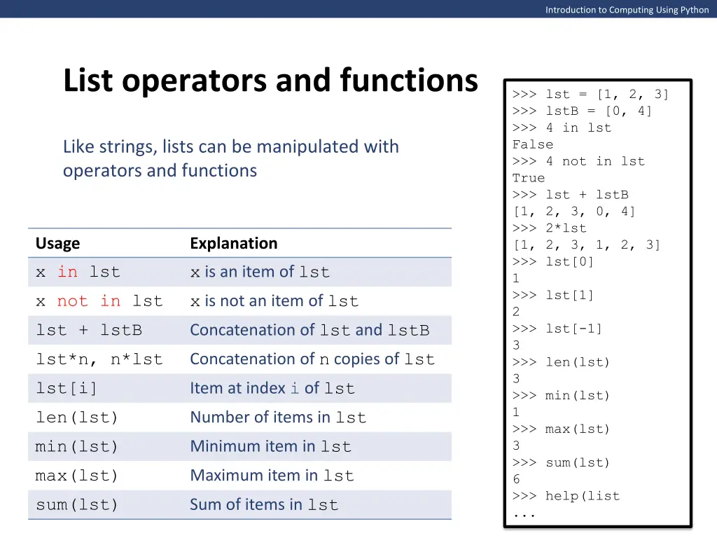introduction to computing using python 1