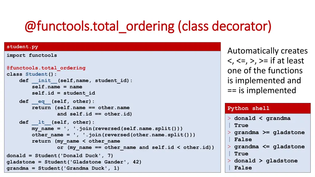 @ @functools total ordering functools total