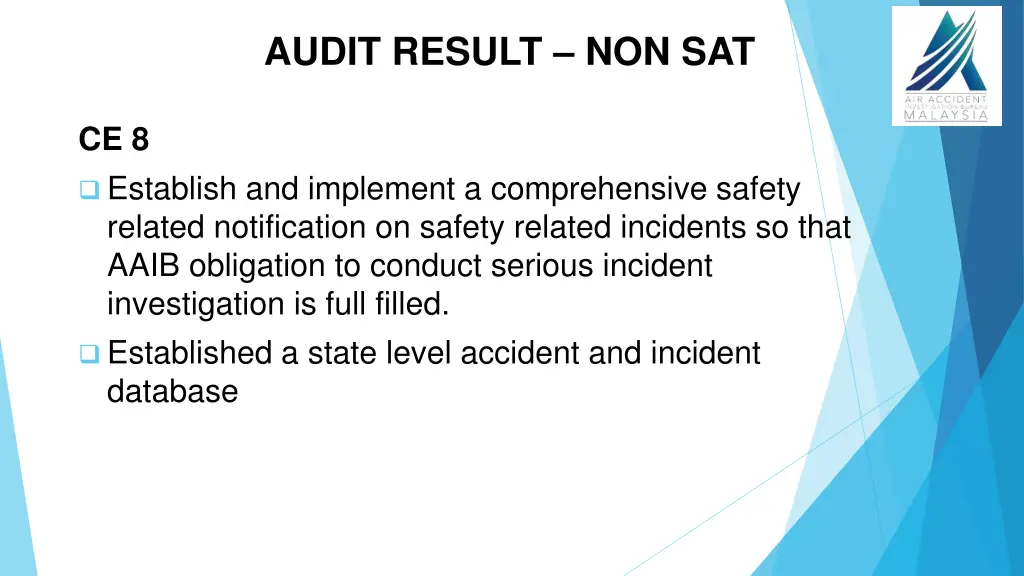 audit result non sat 3