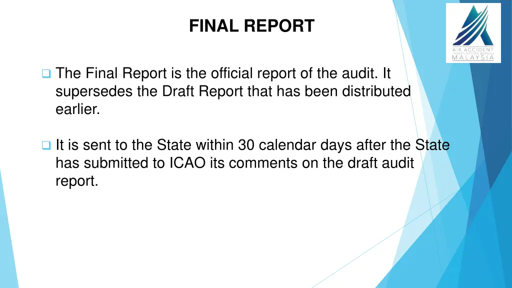 final report