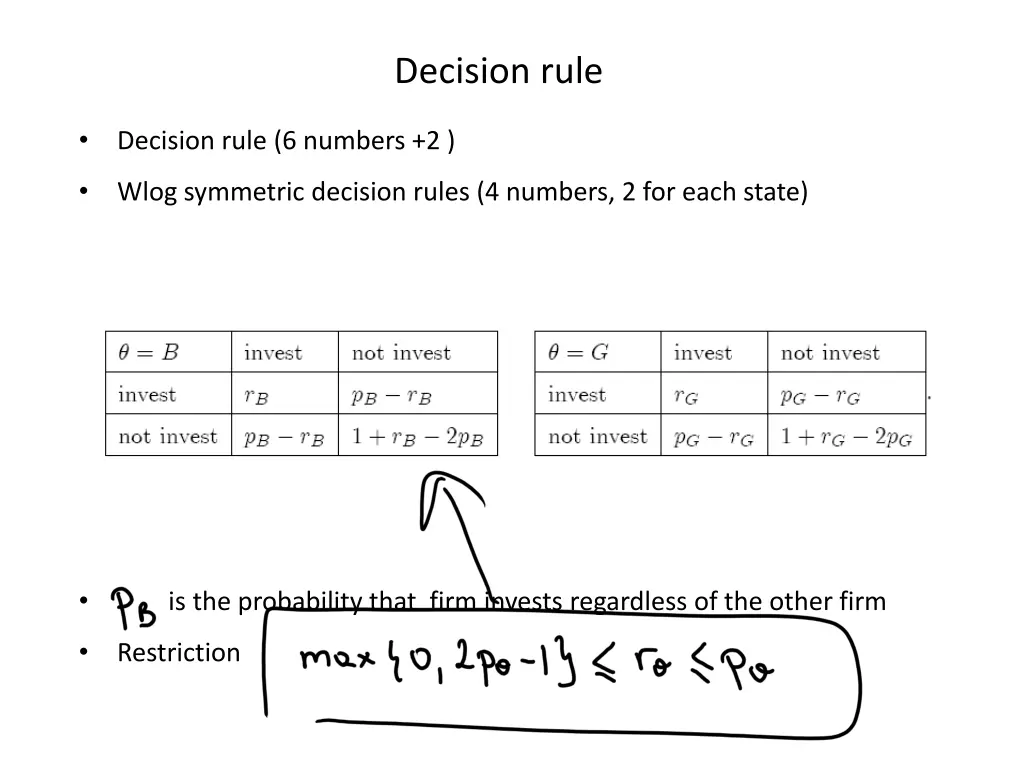 decision rule 2