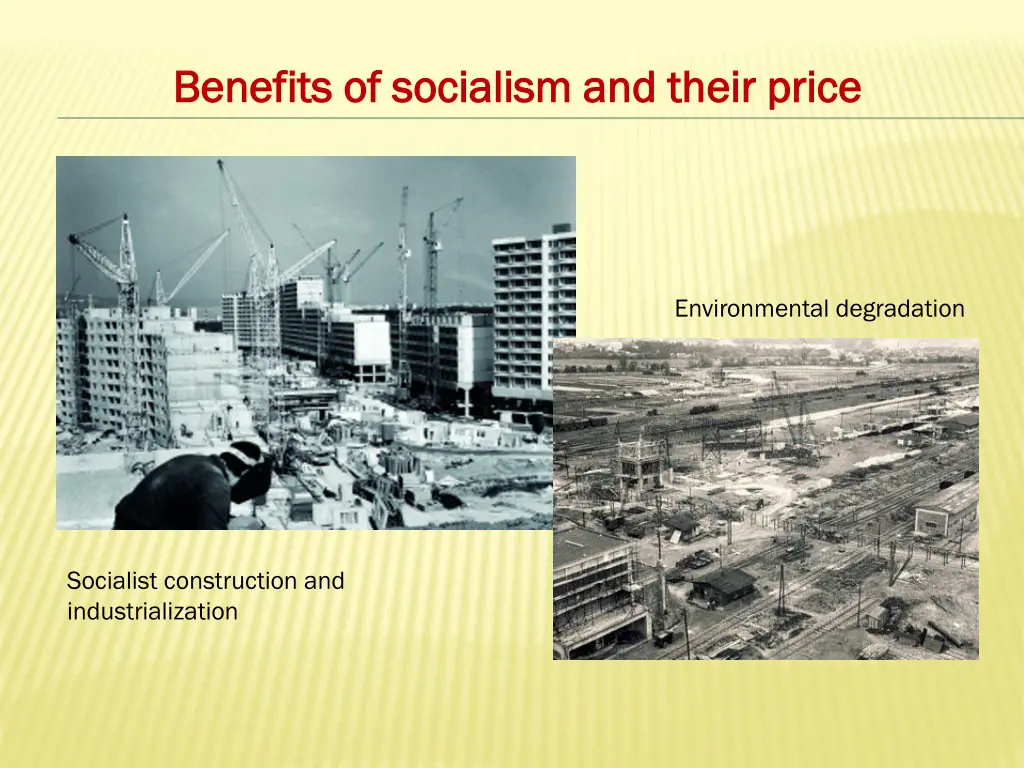 benefits of socialism and their price benefits