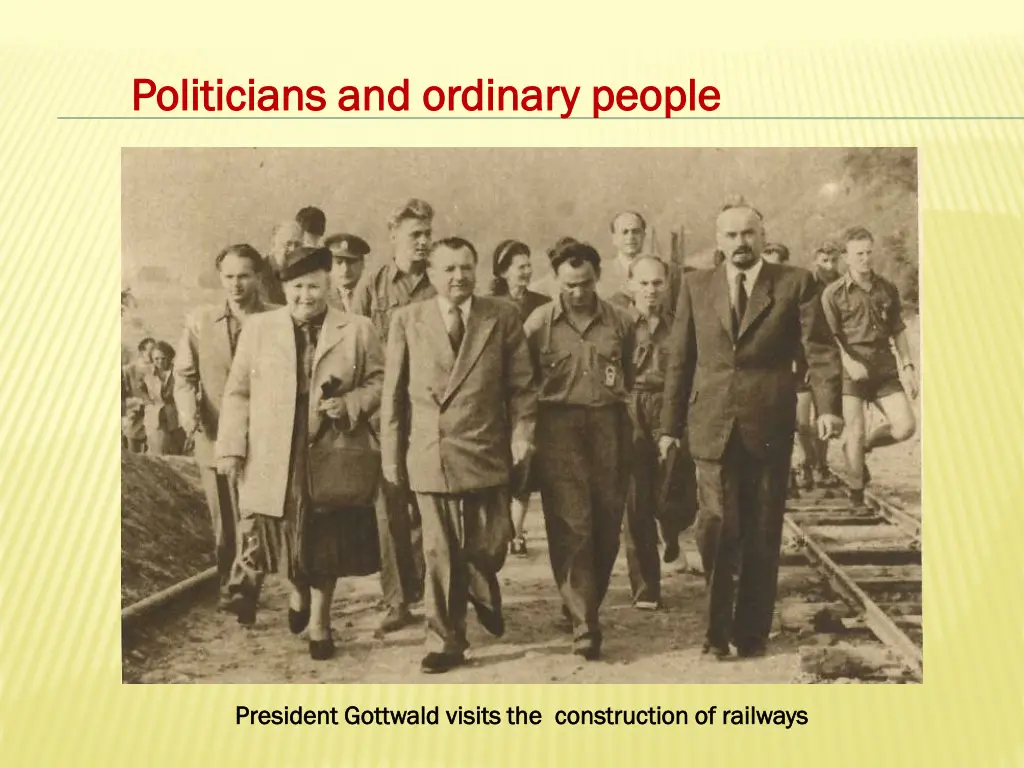 politicians and ordinary people politicians