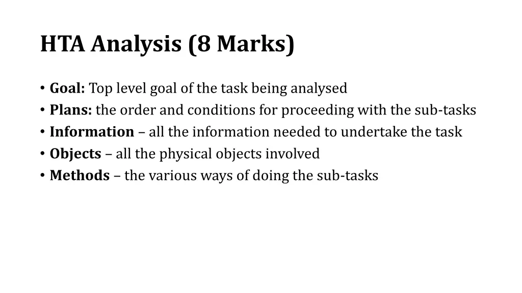 hta analysis 8 marks