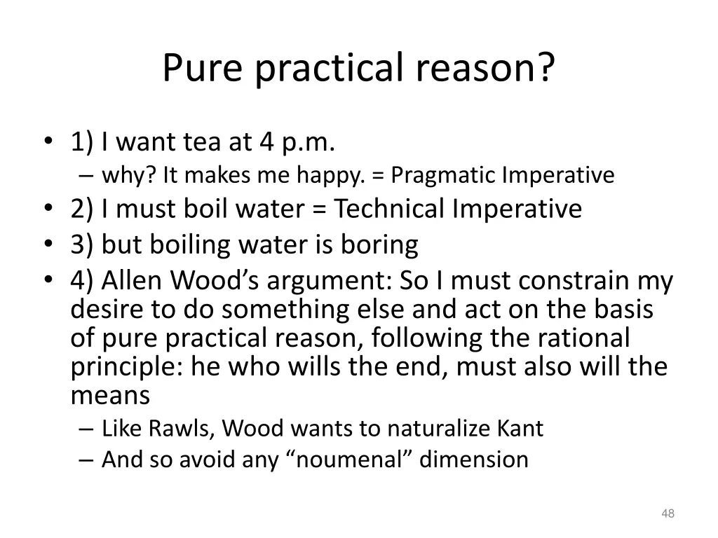 pure practical reason