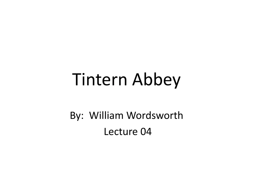 tintern abbey