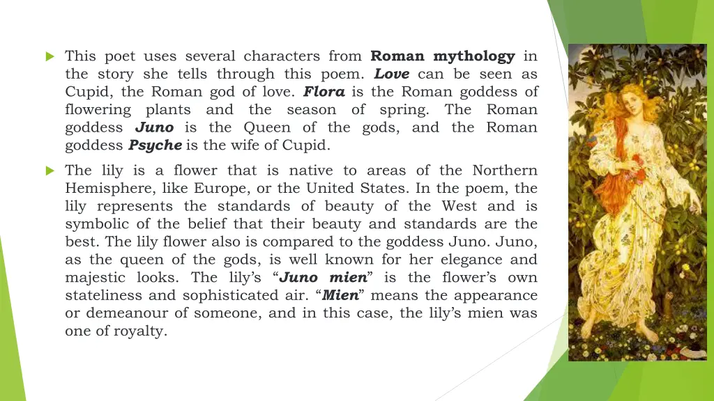 this poet uses several characters from roman