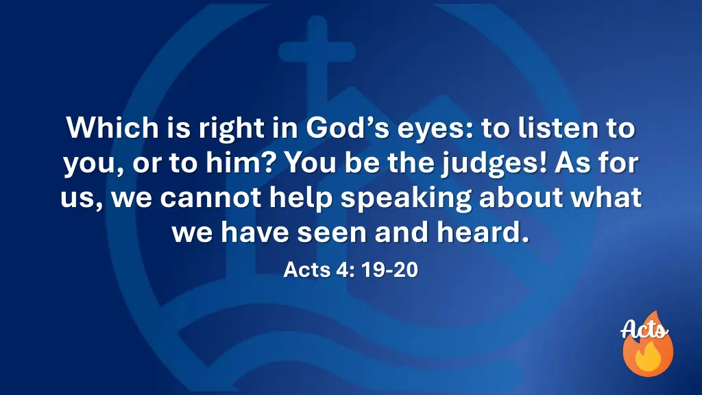 which is right in god s eyes to listen