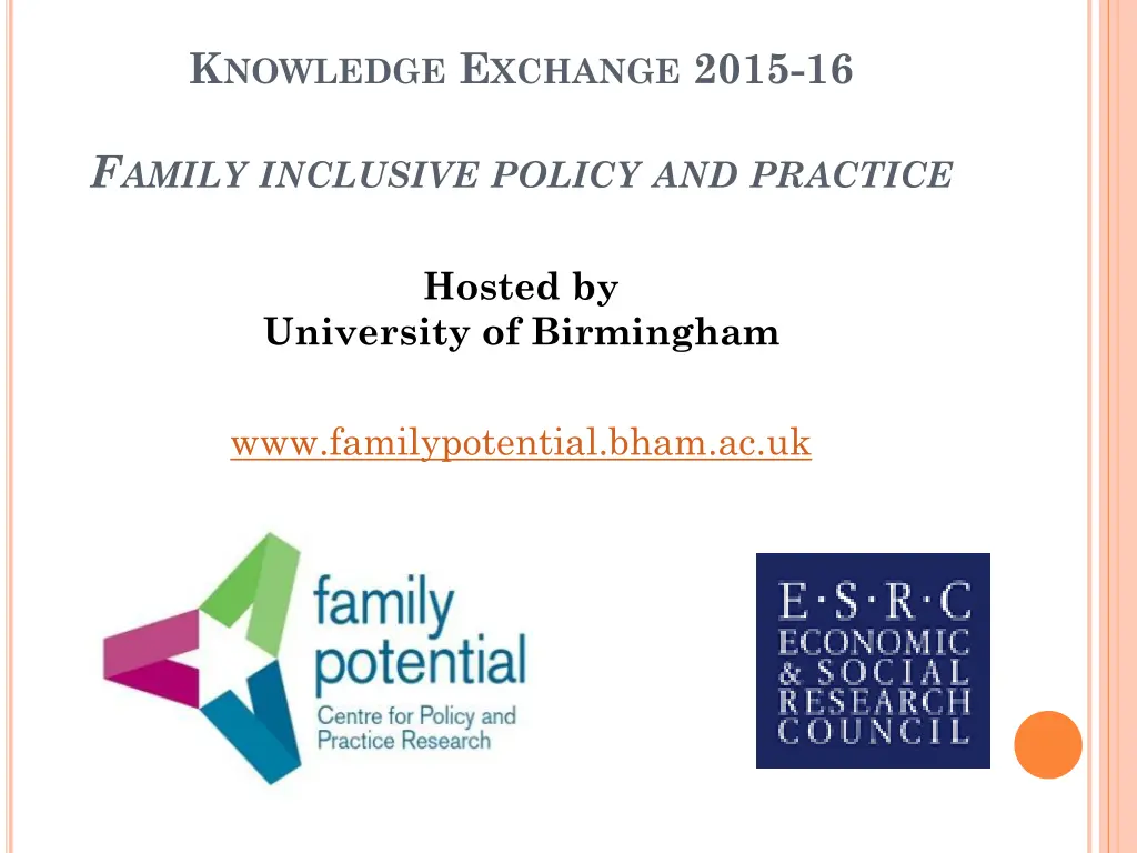 k nowledge e xchange 2015 16