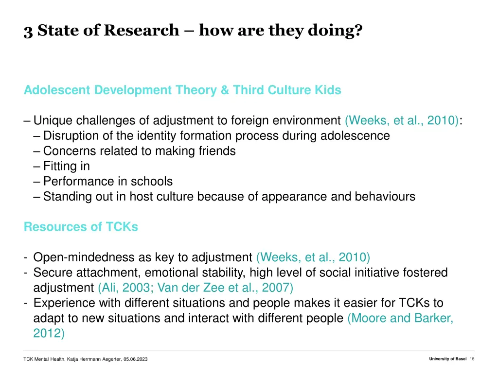 3 state of research how are they doing 6