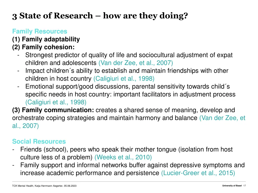 3 state of research how are they doing 8