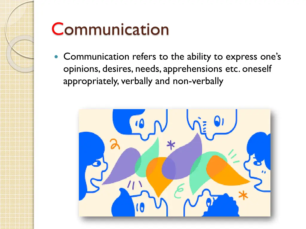 communication