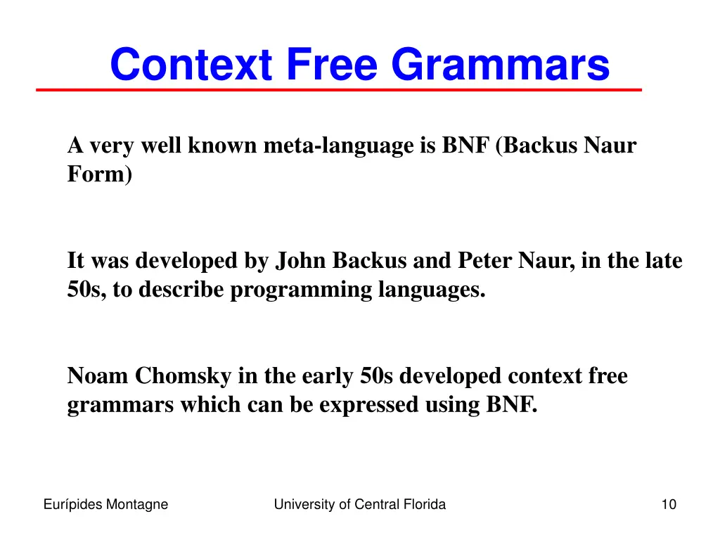 context free grammars 4
