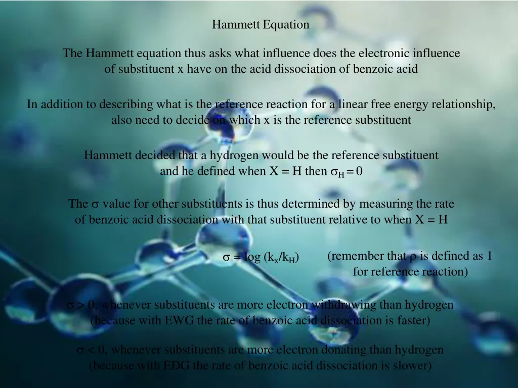 hammett equation 2
