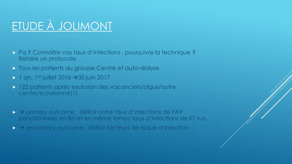 etude jolimont