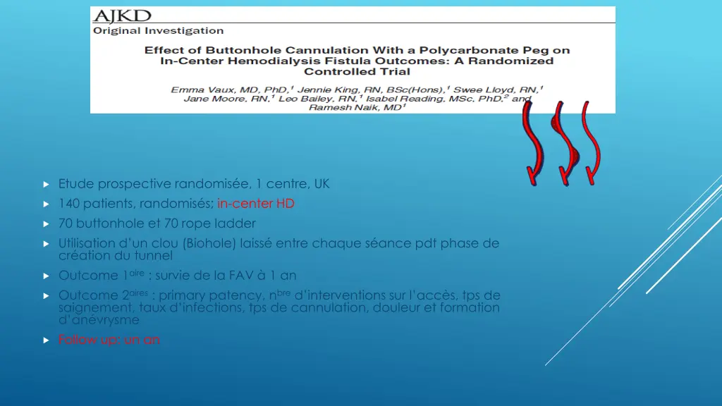 etude prospective randomis e 1 centre