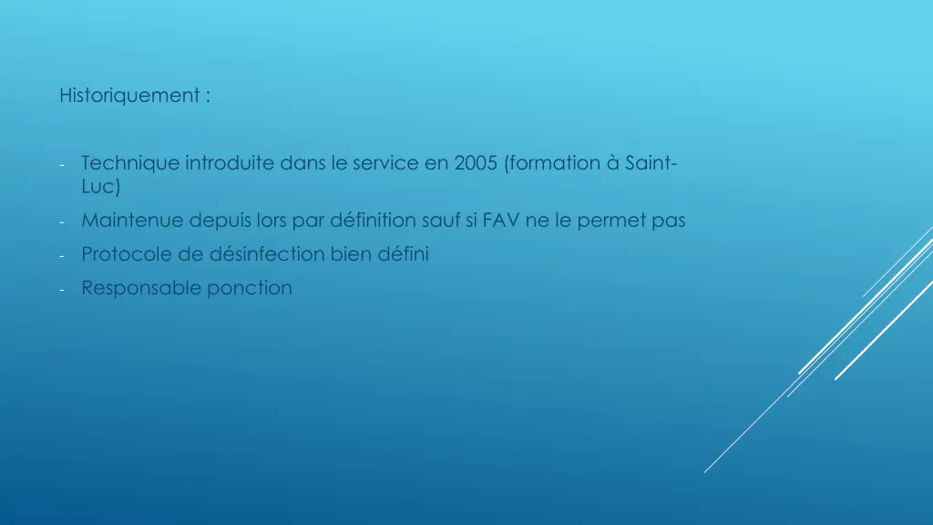 historiquement