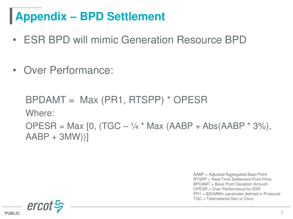 appendix bpd settlement